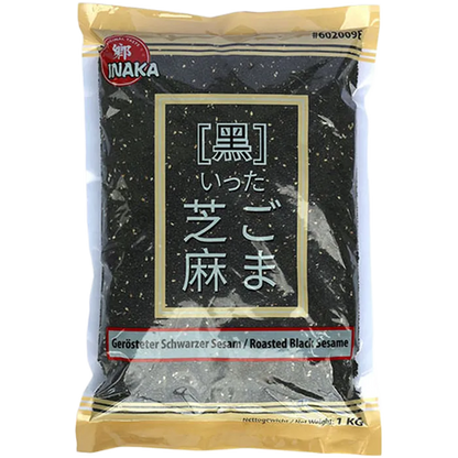 INAKA Geroosterde Sesam Zwart 1KG
