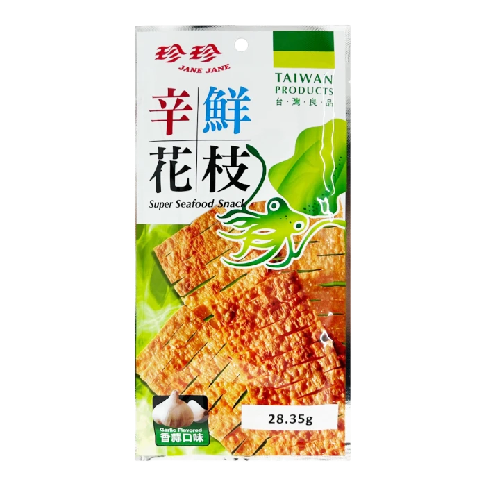 JANEJANE Super Seafood Snack Garlic Flavored 28G