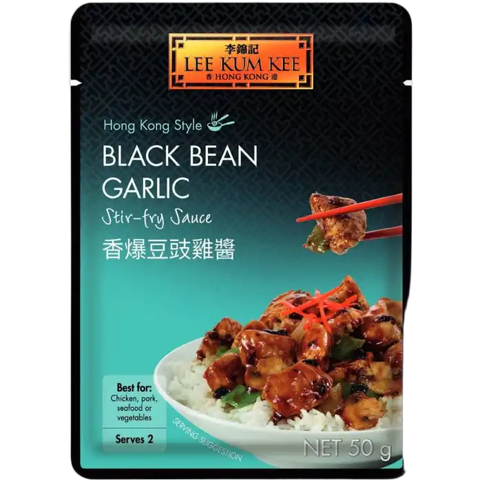 LKK Zwarte Bonen Knoflook Roerbaksaus 50G