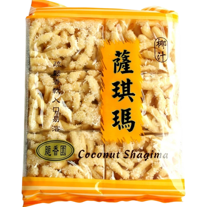 CRISPY FRAGRANCE GARDEN Coconut Shagima 240G