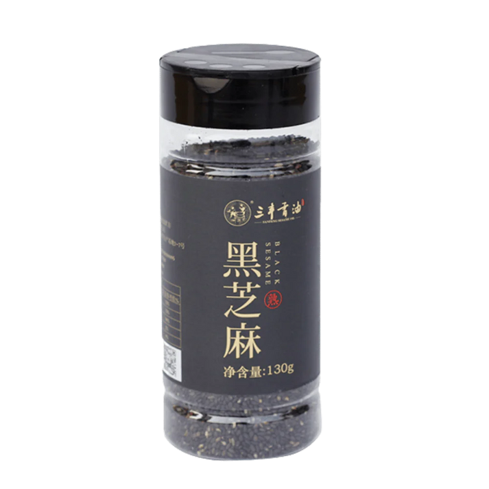 SANFENG Geroosterde Sesam Zwart 130G