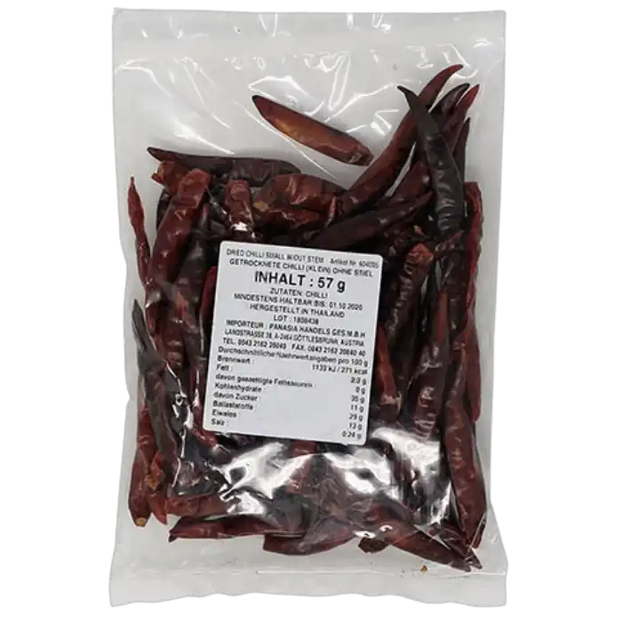 COCK MERK Gedroogde Chili 57G