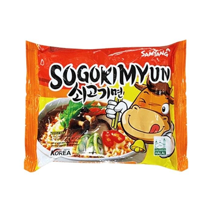 SAMYANG Ramen Noodle Sogogi Myun Rundvlees 120G