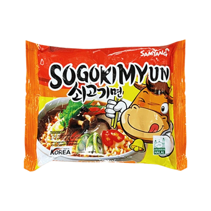 SAMYANG Ramen Noodle Sogogi Myun Rundvlees 120G