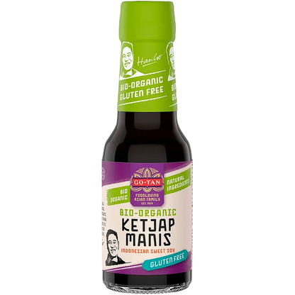 GO-TAN Biologische Ketjap Manis Glutenvrij 145ML