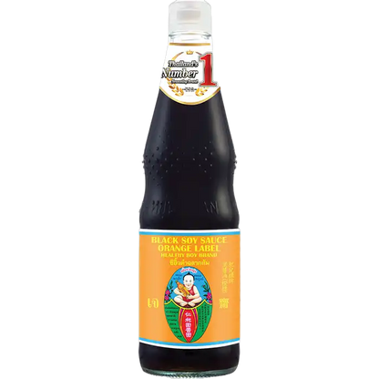 GEZONDE JONGEN Zwarte Sojasaus Oranje Label 700ML