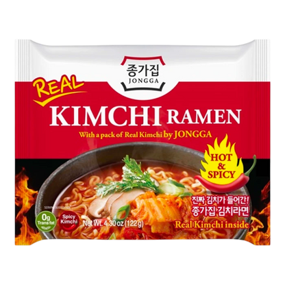 JONGGA Instant Noodles Kimchi 122G
