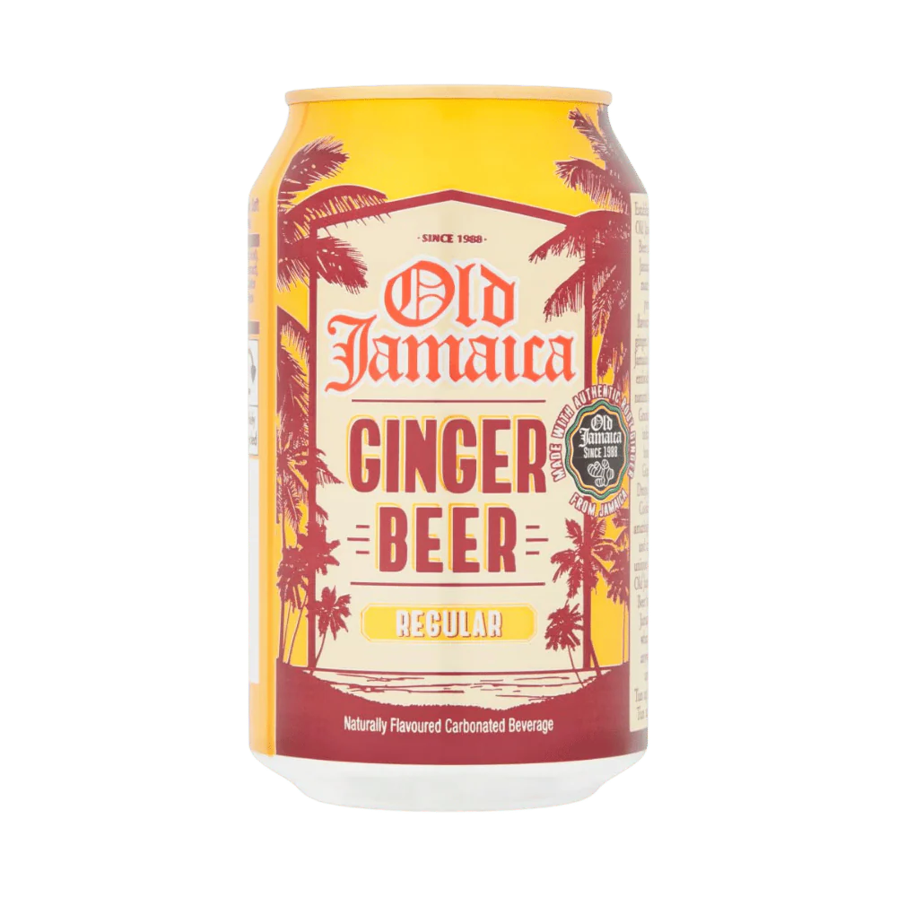 OUDE JAMAICA Gemberbier Originele Frisdrank 330ML