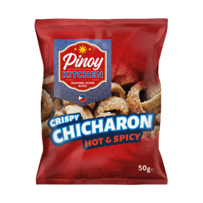 PINOY KEUKEN Chicharon Heet & Pittig 50G