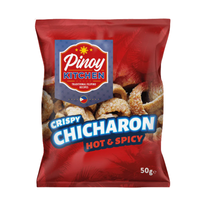 PINOY KEUKEN Chicharon Heet & Pittig 50G