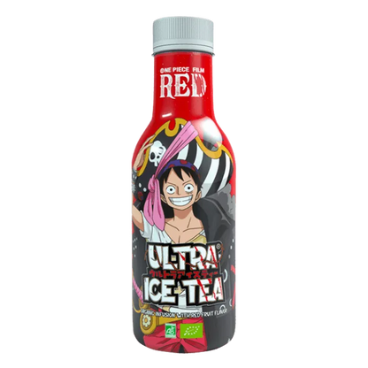ULTRA ICE TEA BIOLOGISCH Eendelig RODE Luffy 500ML