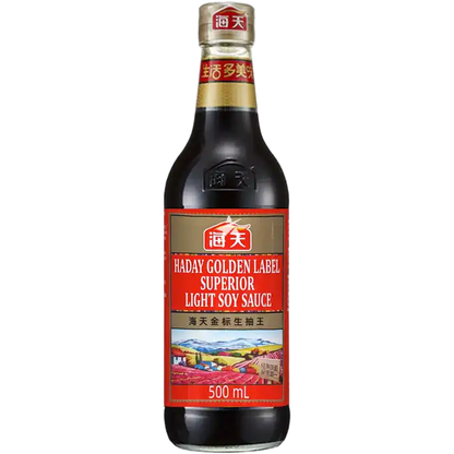 GOLDEN LABEL Superieure lichte sojasaus 500ML