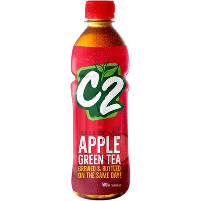 C2 Groene Thee Appel 500ML