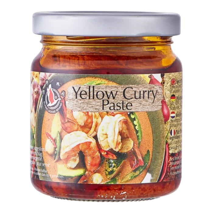FLYING GOOSE Gele Currypasta 195G