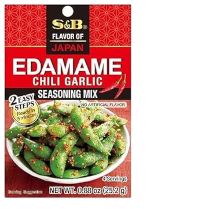 S&B Edamame Chilli Garlic spice mix 25.2G