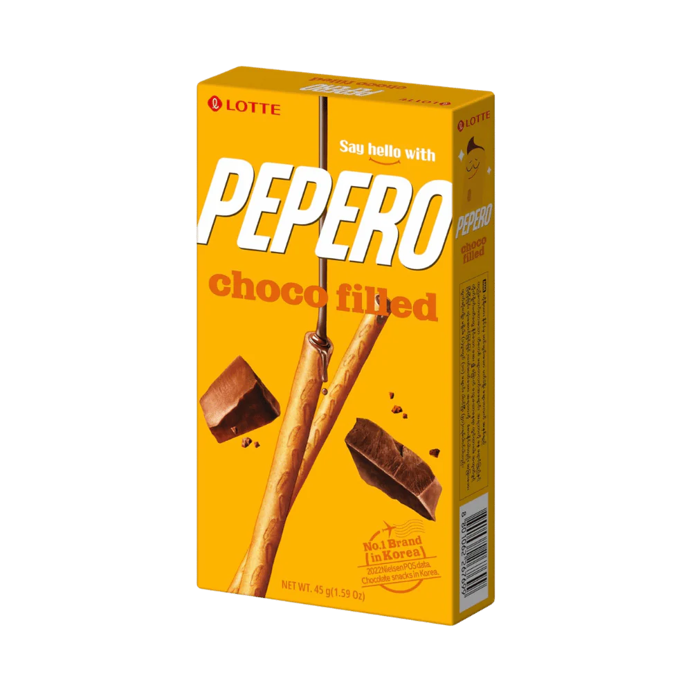 PEPERO Koekjesstick Choco Gevuld 45G