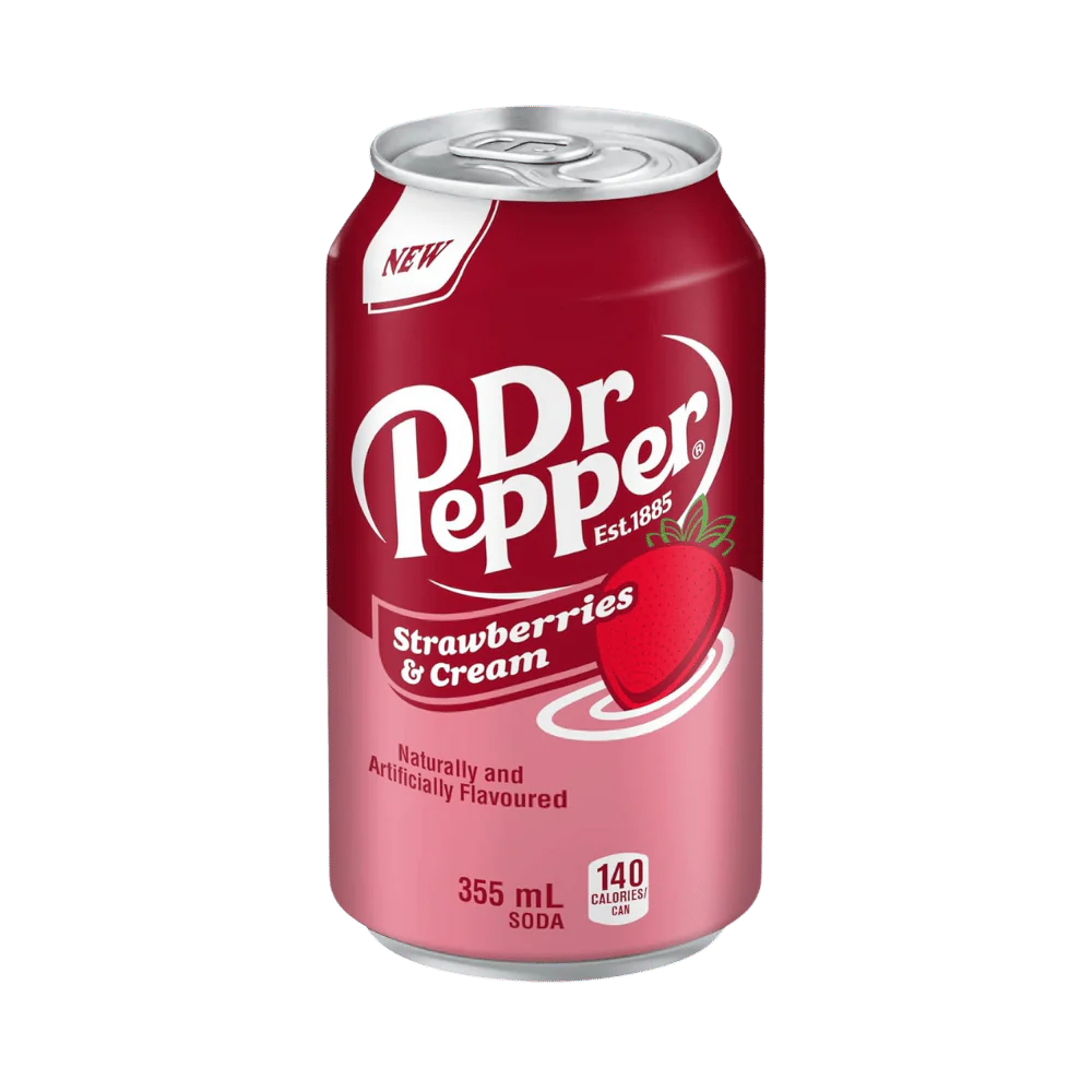 Dr. Pepper Aardbei & Room 355ML