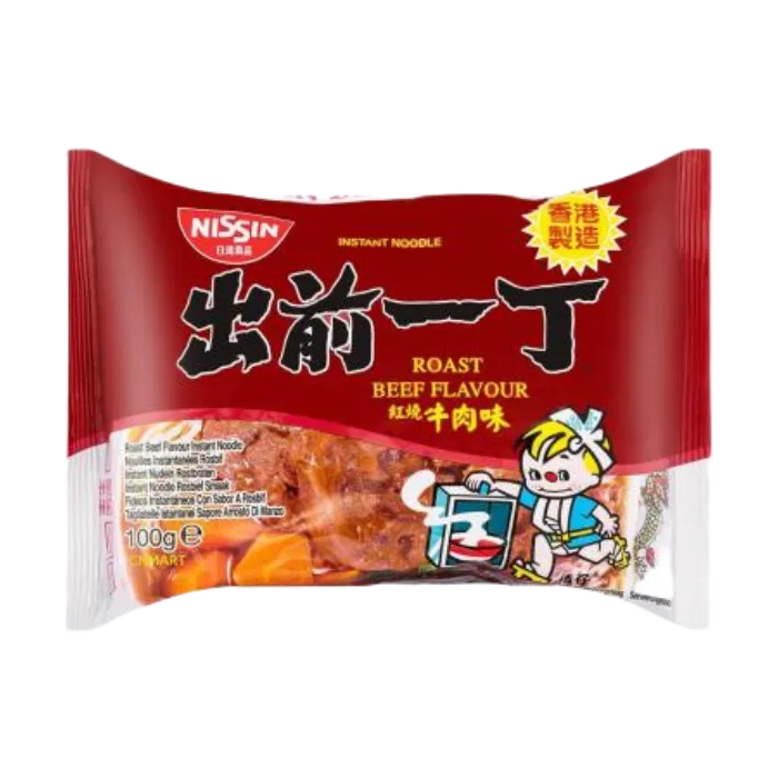 NISSIN Demae Ramen Rosbief Smaak 100G