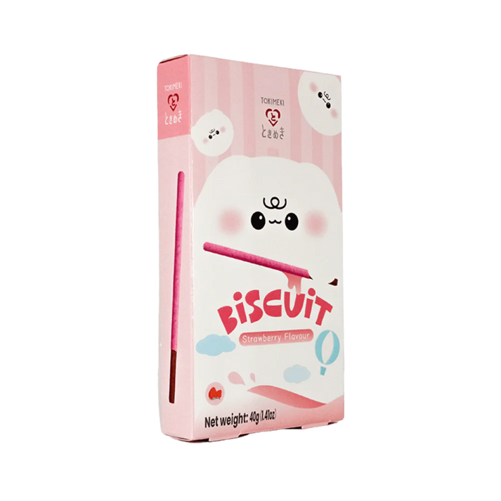 TOKIMEKI Biscuit Aardbeiensmaak 40G