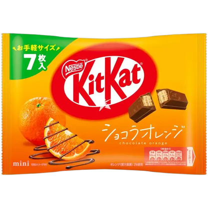 JP KitKat Mini Chocolade Oranje 82G