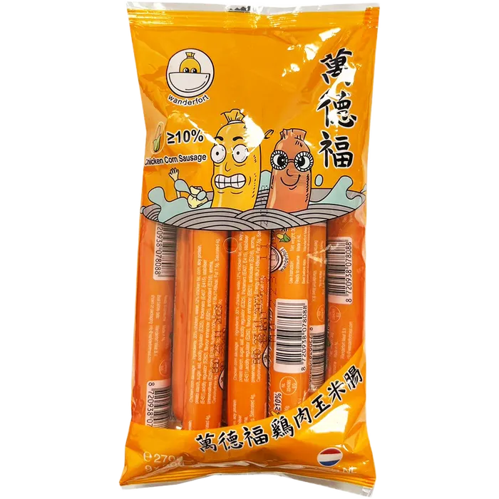 WANDERFORT Worsten Kip Maïs 270G