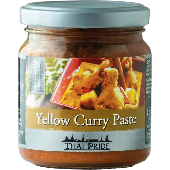 THAI PRIDE Currypasta Geel 195G