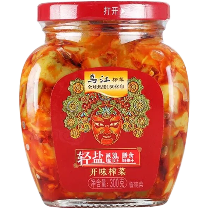WU JIANG Mosterd Niet Pittig 300G