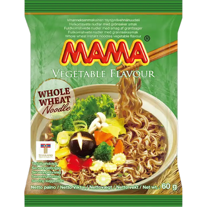 MAMA Instant Noedels Groente Volkoren Pk 60G