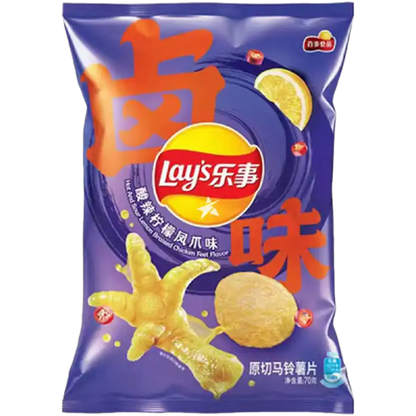 LAY'S Aardappelchips Citroen Kippenpoten 70G