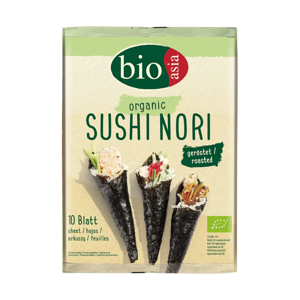 BIOASIA Organic Sushi Nori roasted 25G