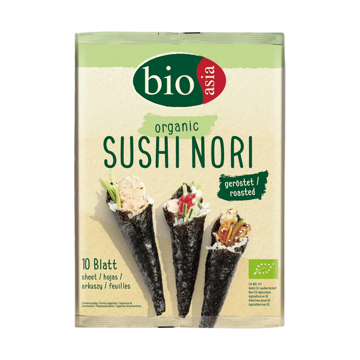 BIOASIA Organic Sushi Nori roasted 25G