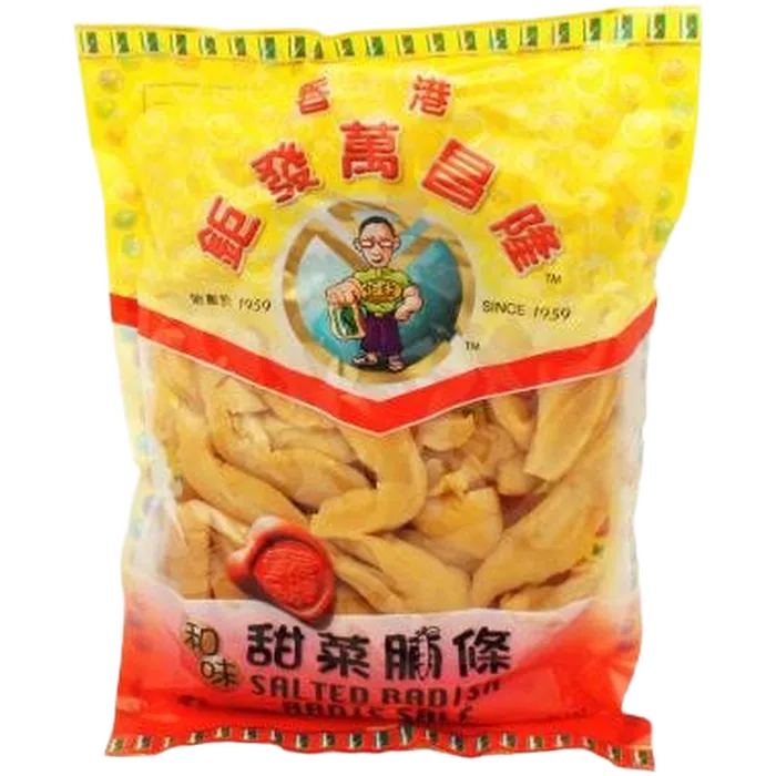 MAN CHONG LOONG Gezouten Radijs 400G