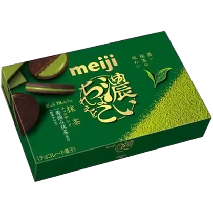 MEIJI Rijke Chocoladekoekje Matcha 96G