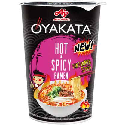 AJINOMOTO Oyakata Ramen Tantanmen Pittige Kop 63G