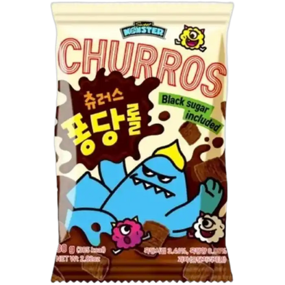 SWEETMONSTER Churros Zwarte Suiker 80G