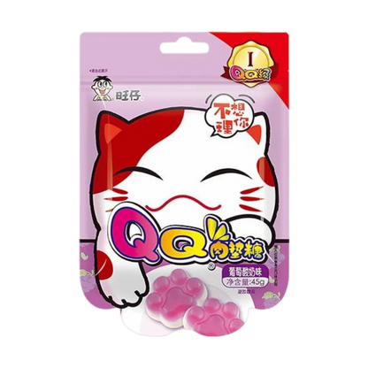 WANT WANT Yoghurt Gums 45G Druivenyoghurt Cat's Claw
