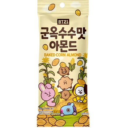 LINE FRIENDS BT21 Gebakken Maïsamandel 30G