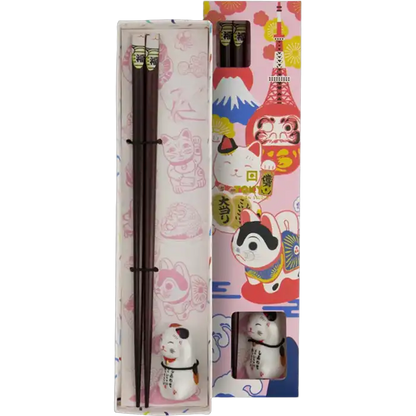 TOKYO DESIGN Chopstick Gift Set Lucky Cat B