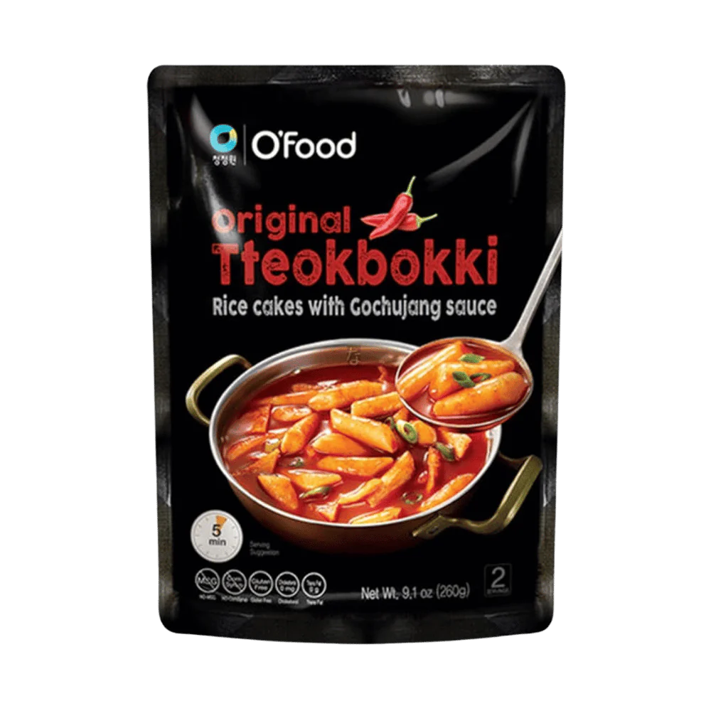 OFOOD Tteokbokki Met Gochujangsaus 260G
