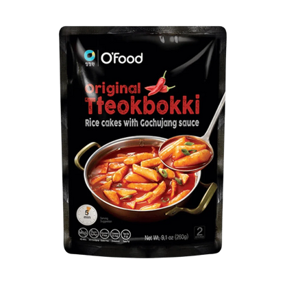OFOOD Tteokbokki Met Gochujangsaus 260G