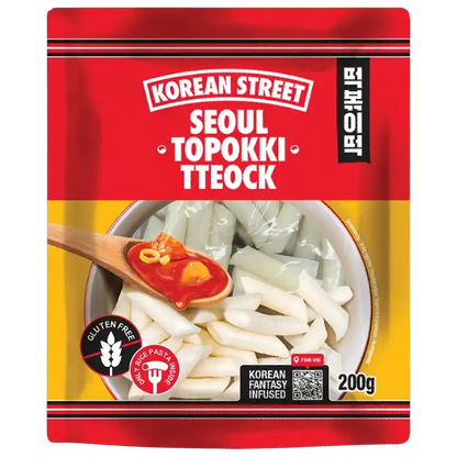 KOREAANSE STRAAT Topokki Puur Glutenvrij 200G