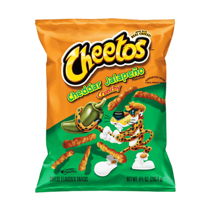 CHEETOS Maissnack Cheddar Jalapenos 70G
