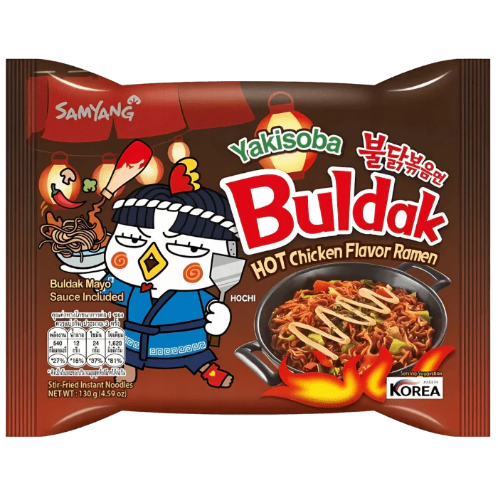 SAMYANG Buldak Ramen Hete Kip Yakisoba 125G