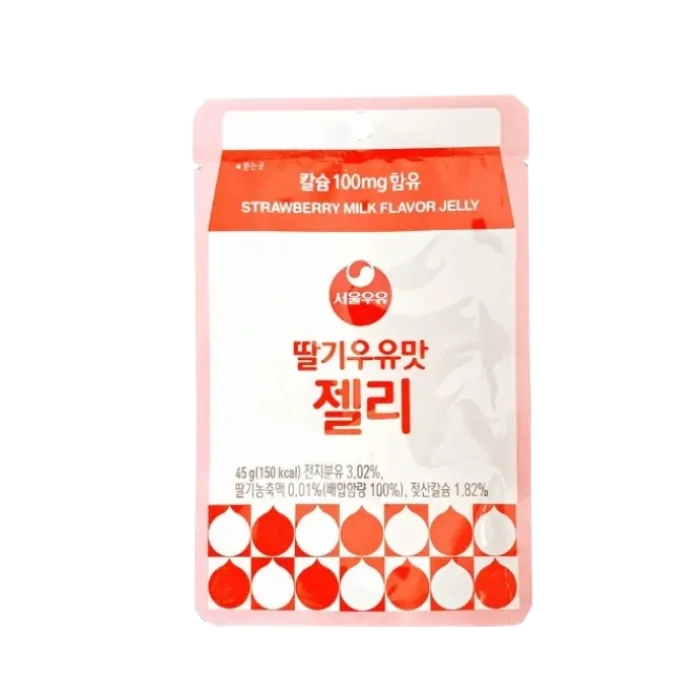 SEOUL Aardbeienmelkgelei 50G