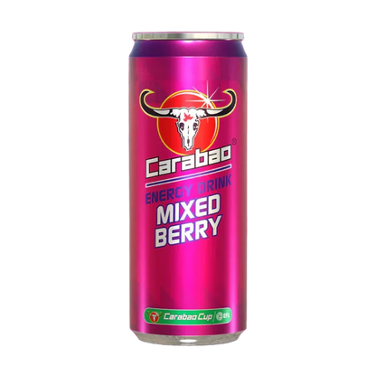 CARABAO Energiedrank Ds Gemengde bessen 330ML