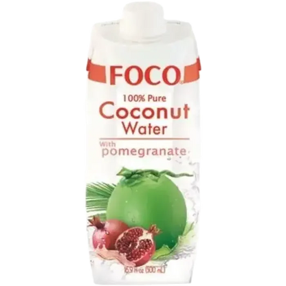 FOCO kokoswater met granaatappel 500ML