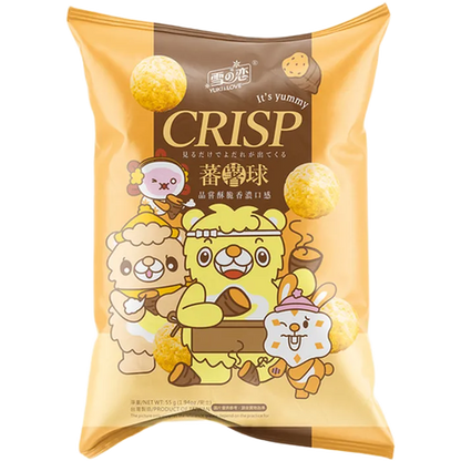 Y&L Maiscrackers Zoete Aardappel 55g