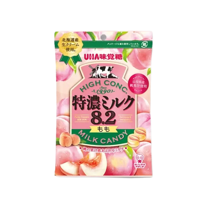 UHA Mikakuto Tokuno Melksnoep 8.2 Perzik Fl. 70G
