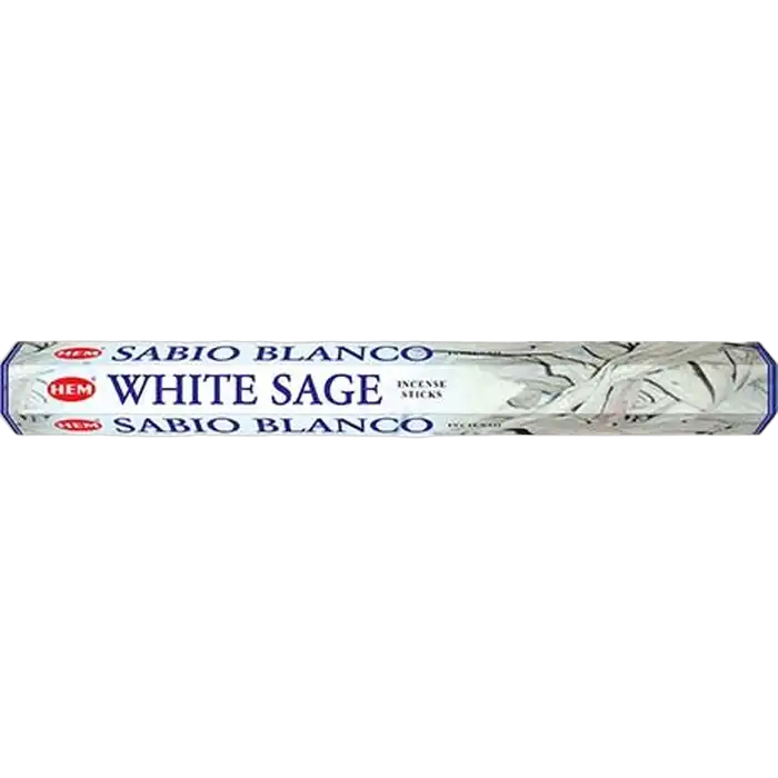HEM Incense Sticks White Sage Pk=20pcs