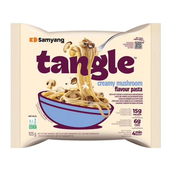SAMYANG TANGLE Romige champignonsmaak. Pasta 105G